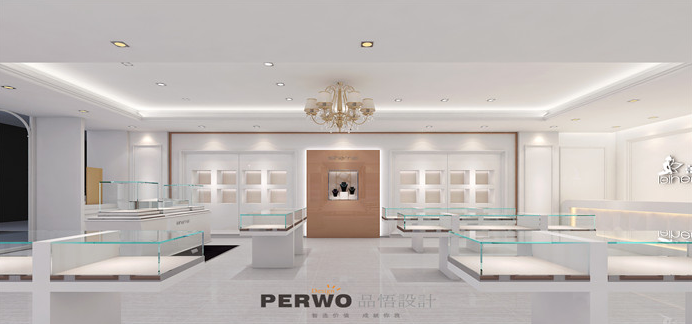 蕾赫美珠宝—品牌珠宝展柜 珠宝展柜定制案例