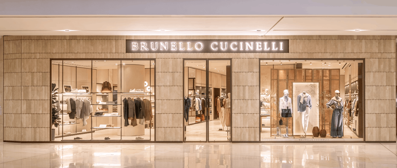 Brunello Cucinelli展示柜