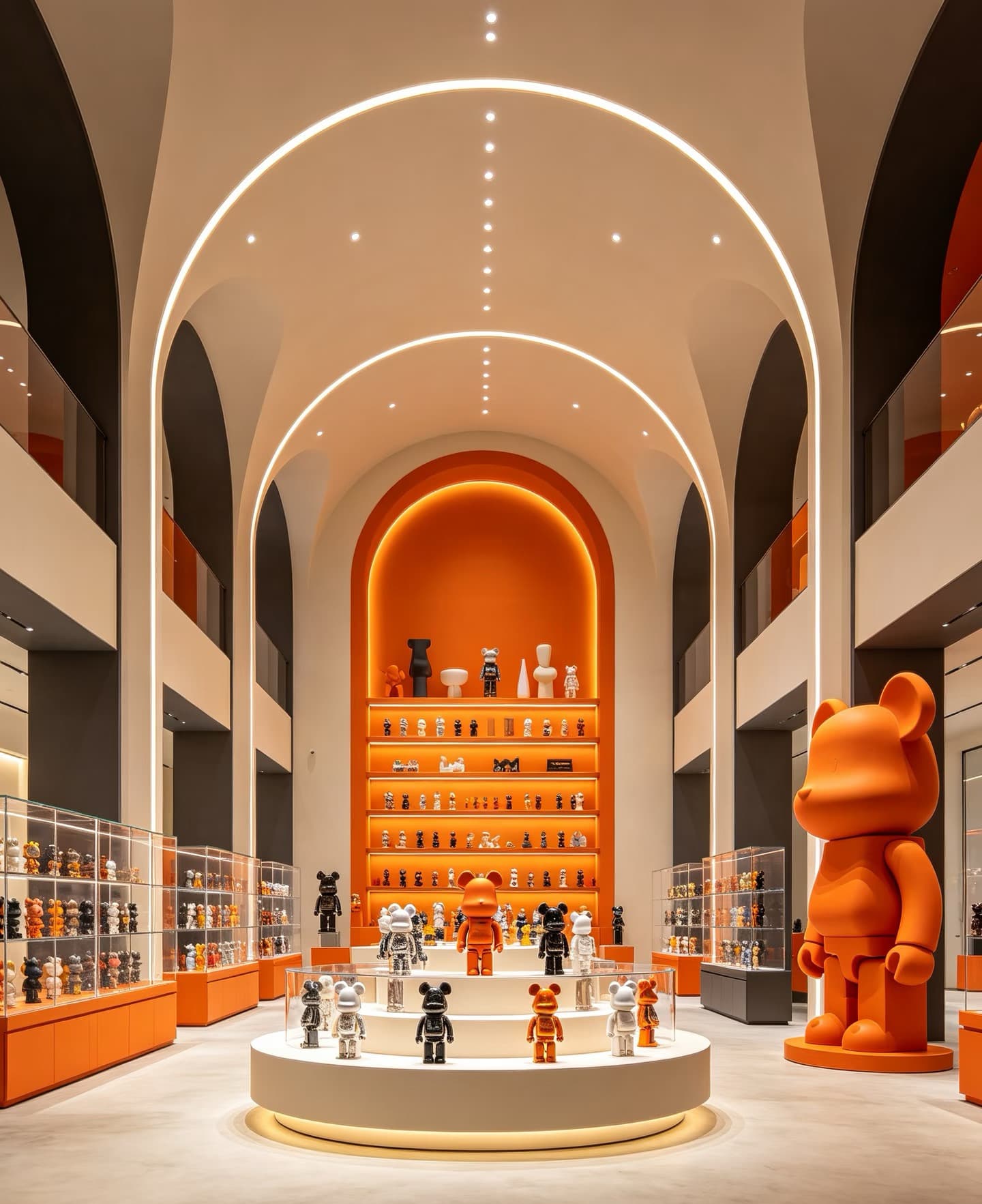 潮玩店展示柜