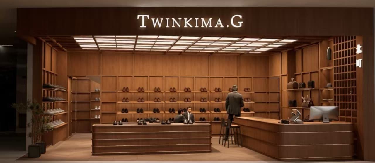 TG男士鞋包展示柜