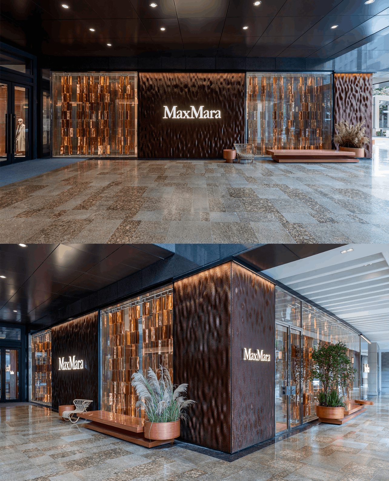 Max Mara服装展示柜